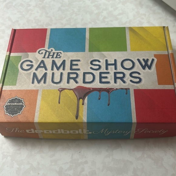 Deadbolt Mystery Society Other - Deadbolt Mystery Game
